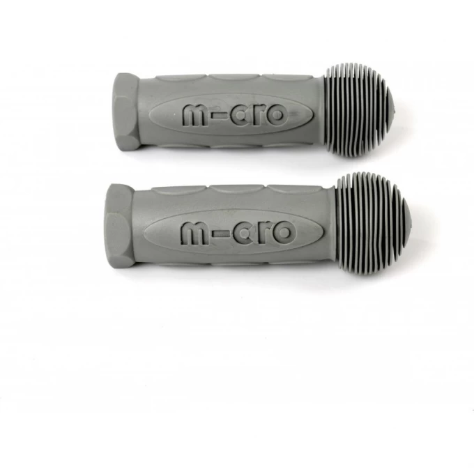 Резиновые ручки MICRO серебро 1446 Резиновые ручки MICRO серебро 1446