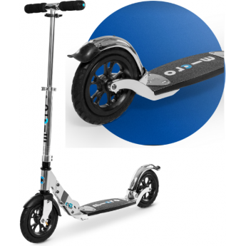 Самокат MICRO FLEX кремовый 200 мм (дерево) дисконт