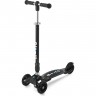 Самокат MICRO KICKBOARD COMPACT черный + ручка-джойстик 2 в 1 дисконт KB0020d