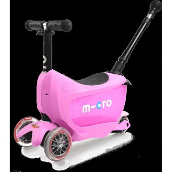 Самокат MINI2GO DELUXE PLUS розовый